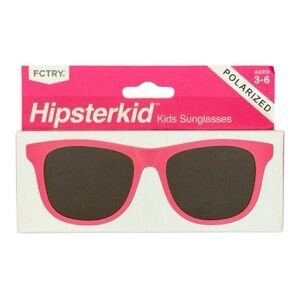 Hipsterkid polarized pink kids sunglasses